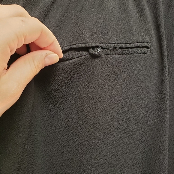 RJR. John Rocha Black Pleated Pants - Picture 7 of 10